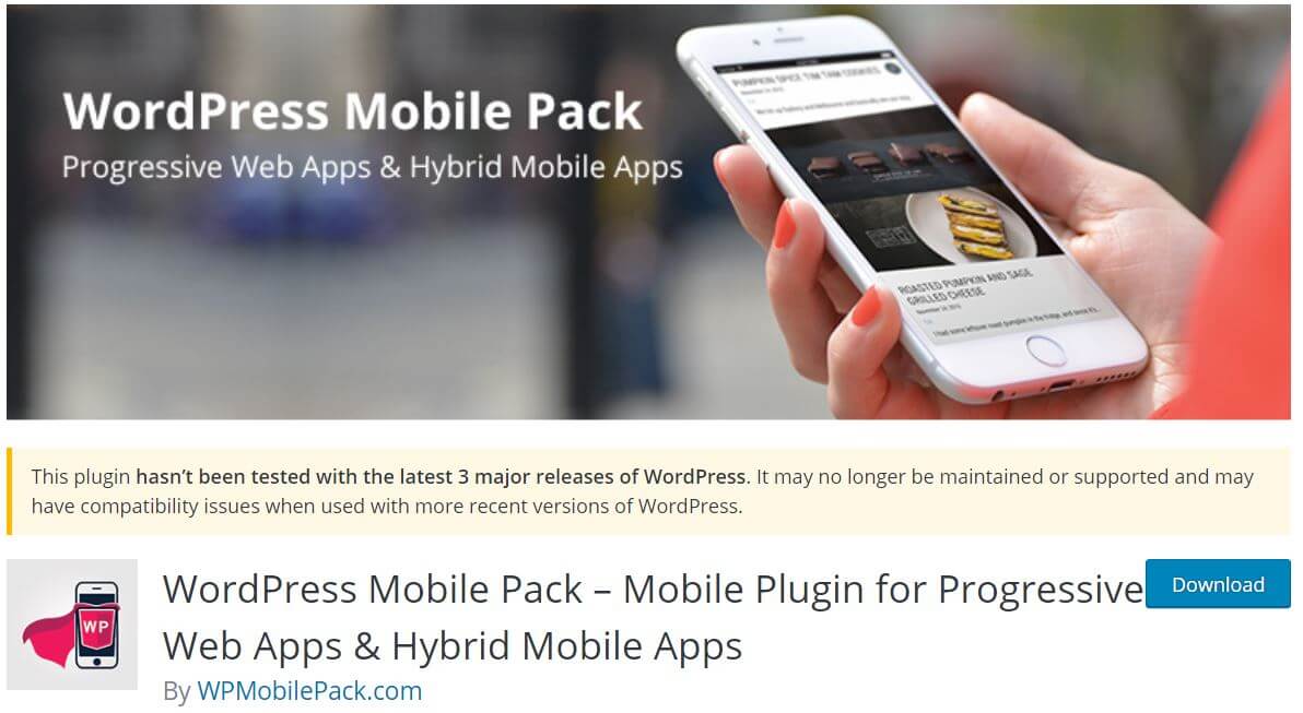 WordPress Mobile Pack