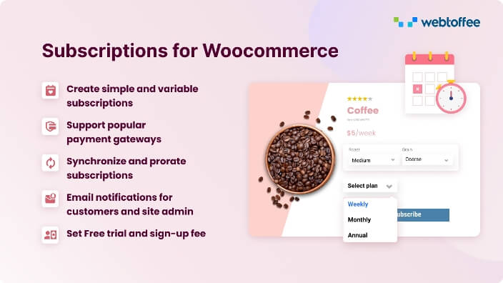 WebToffee Subscription for WooCommerce